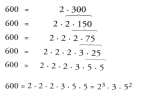 factors of 600